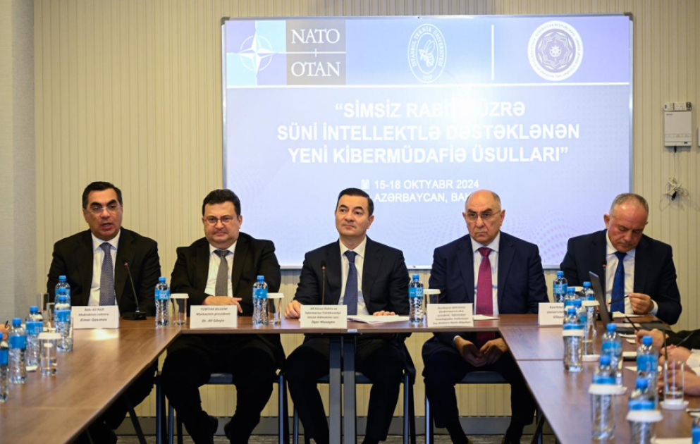 “Simsiz rabitə üzrə süni intellektlə dəstəklənən yeni kibermüdafiə üsulları” mövzusunda təlim proqramına start verilib