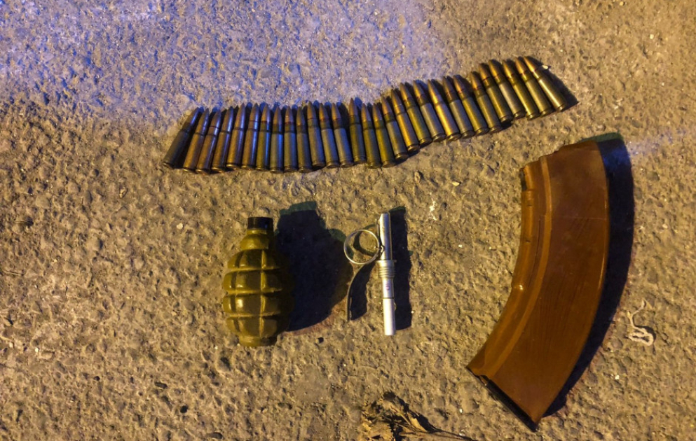 Nəsimi rayonunda hərbi sursatlar aşkarlanıb