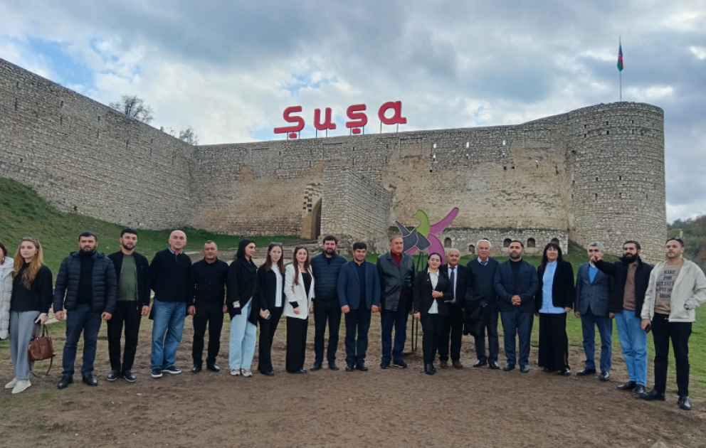 Gürcüstan azərbaycanlıları Şuşa şəhəri ilə yaxından tanış olublar