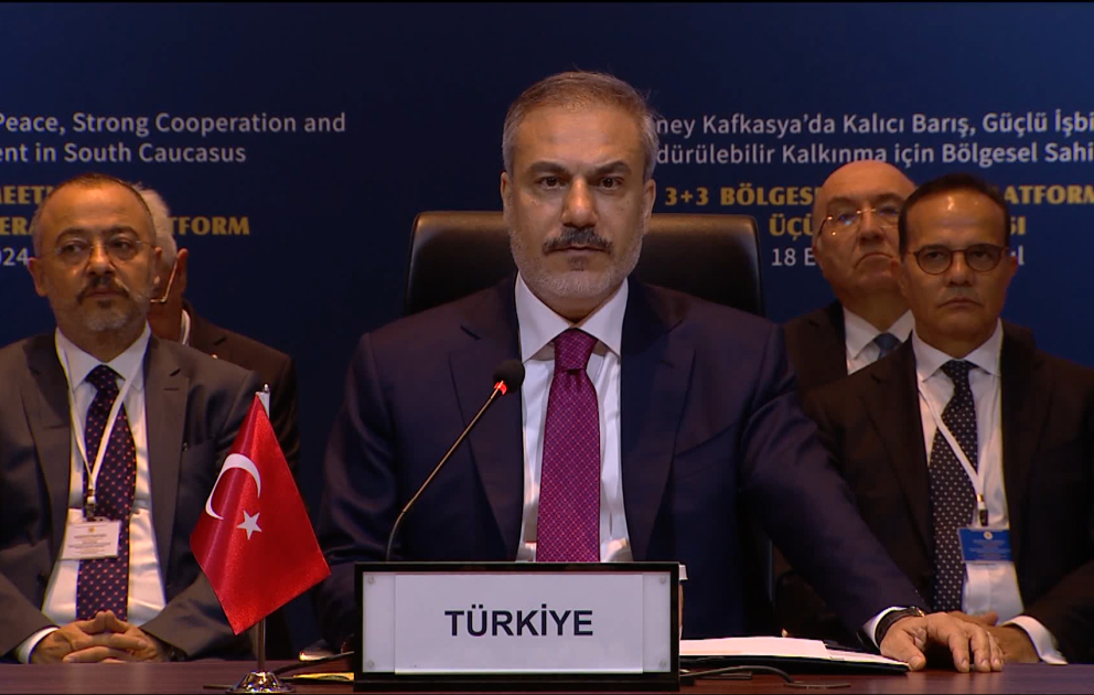 Hakan Fidan: Cənubi Qafqaz üzrə Regional Əməkdaşlıq Platforması bölgəni yaxından maraqlandıran problemlərin həllinə xidmət edir