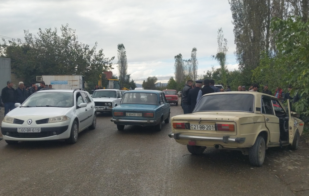Tovuzda yol qəzasında 7 nəfər xəsarət alıb
