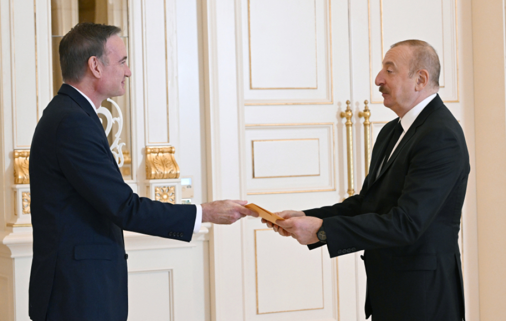Prezident İlham Əliyev ABŞ Prezidentinin xüsusi köməkçisini qəbul edib
