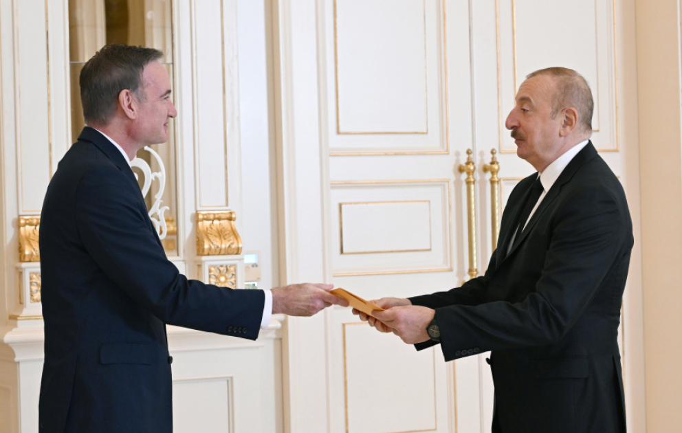Le président azerbaïdjanais reçoit un assistant spécial du président américain