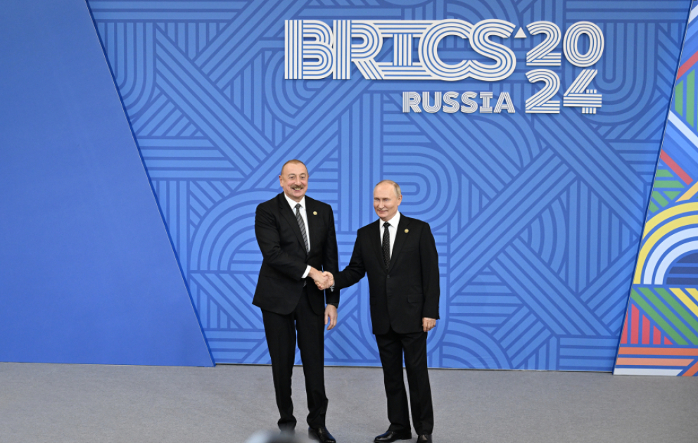 Kazanda XVI BRICS Sammitinin keçirilməsi münasibətilə rəsmi ziyafət verilib 
Prezident İlham Əliyev tədbirdə iştirak edib