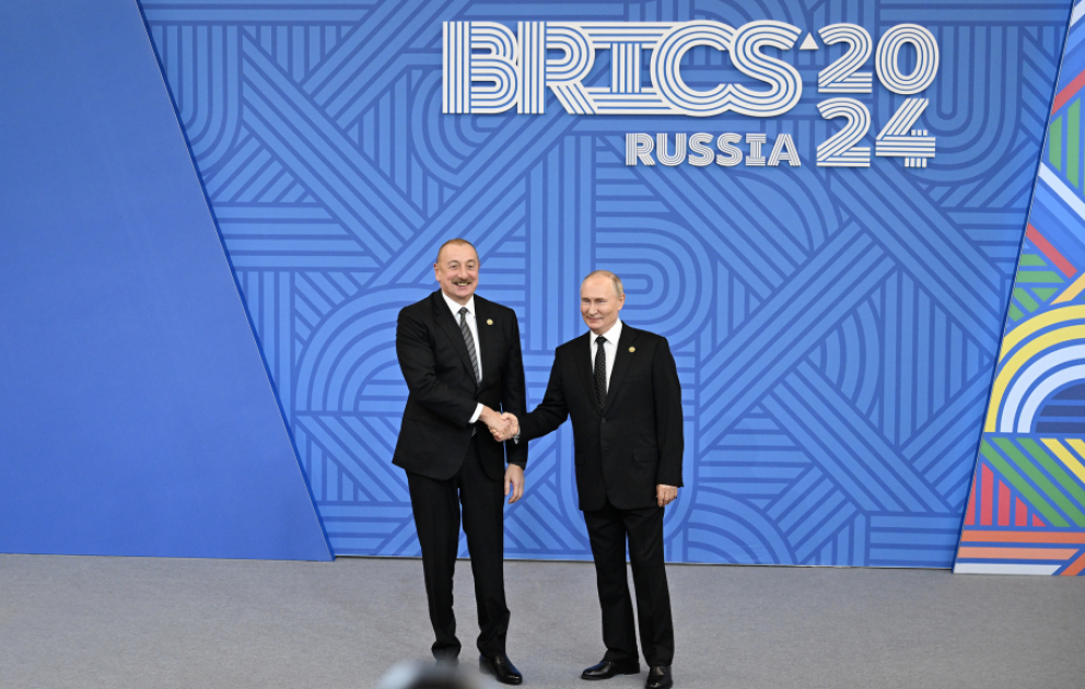 Un banquet officiel offert à l’occasion du 16e Sommet des BRICS à Kazan 
Le président Ilham Aliyev assiste au banquet