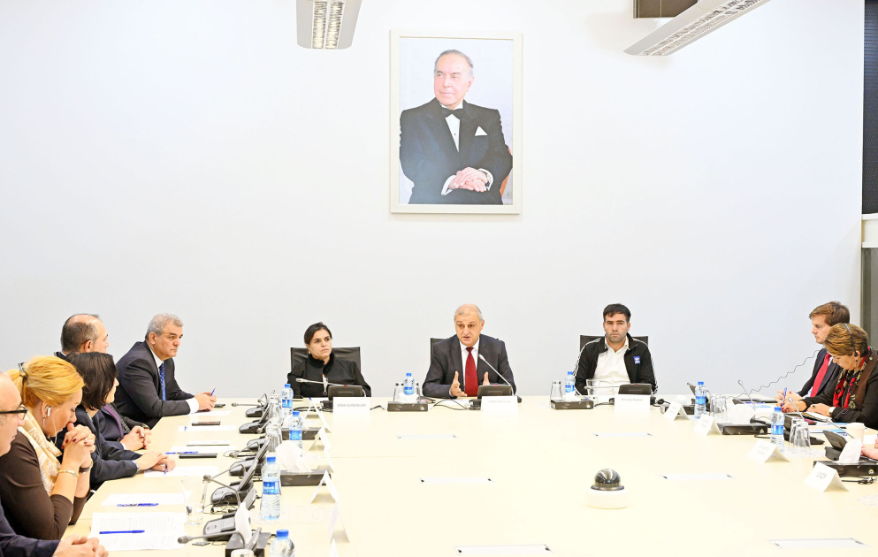 Azərbaycanda mina qurbanlarına həsr olunmuş dəyirmi masa keçirilib