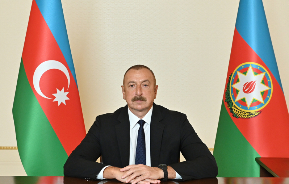 Le président Ilham Aliyev partage une publication sur la libération de Goubadly