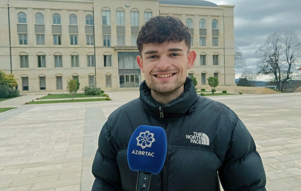 Britaniyalı səyyah: Füzulinin işğaldan azad edildikdən sonra yenidən qurulmasına şahid olduq