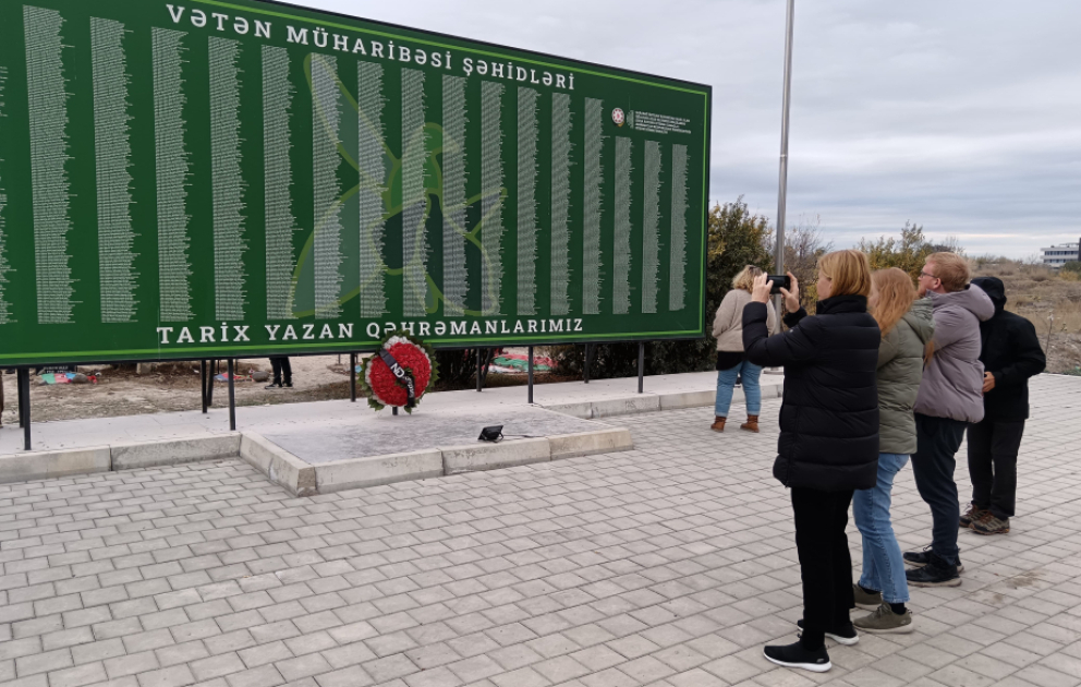 Dünyanın 13 ölkəsini təmsil edən səyyahlar Ağdamda