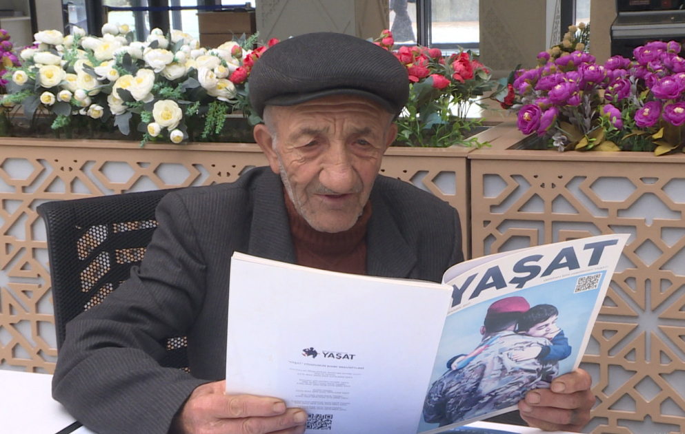 Vətən müharibəsi zamanı məşhurlaşan Hikmət baba “YAŞAT” Fonduna ianə edib