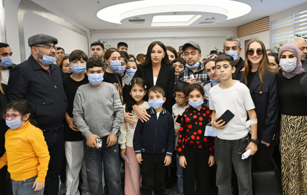 First Vice-President Mehriban Aliyeva visited Thalassemia Center
