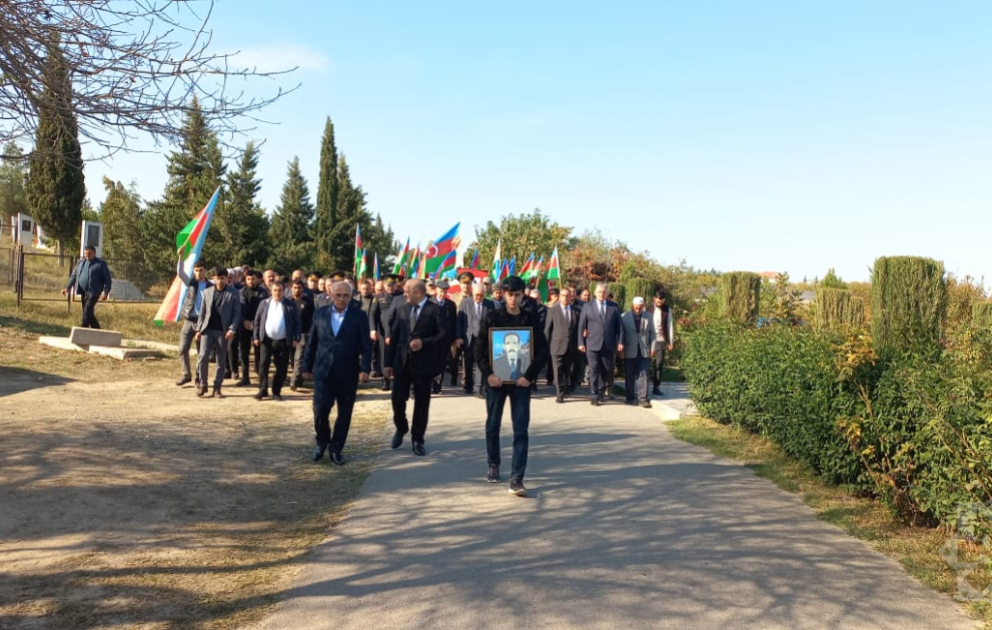 Ağdamda Birinci Qarabağ müharibəsinin mülki şəhidi torpağa tapşırılıb