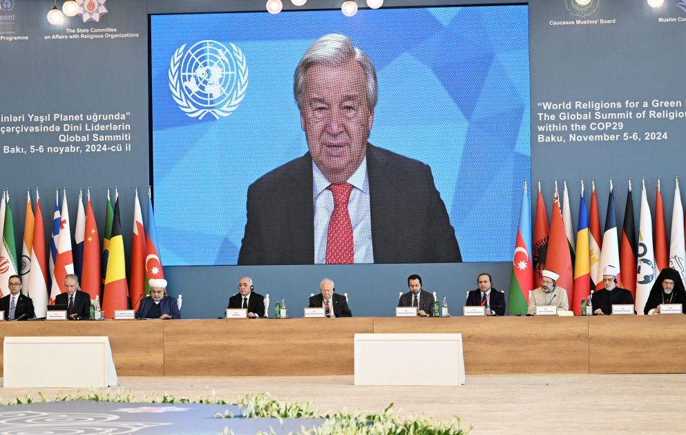 Bakıda Dünya dini liderlərinin III Sammiti keçirilir