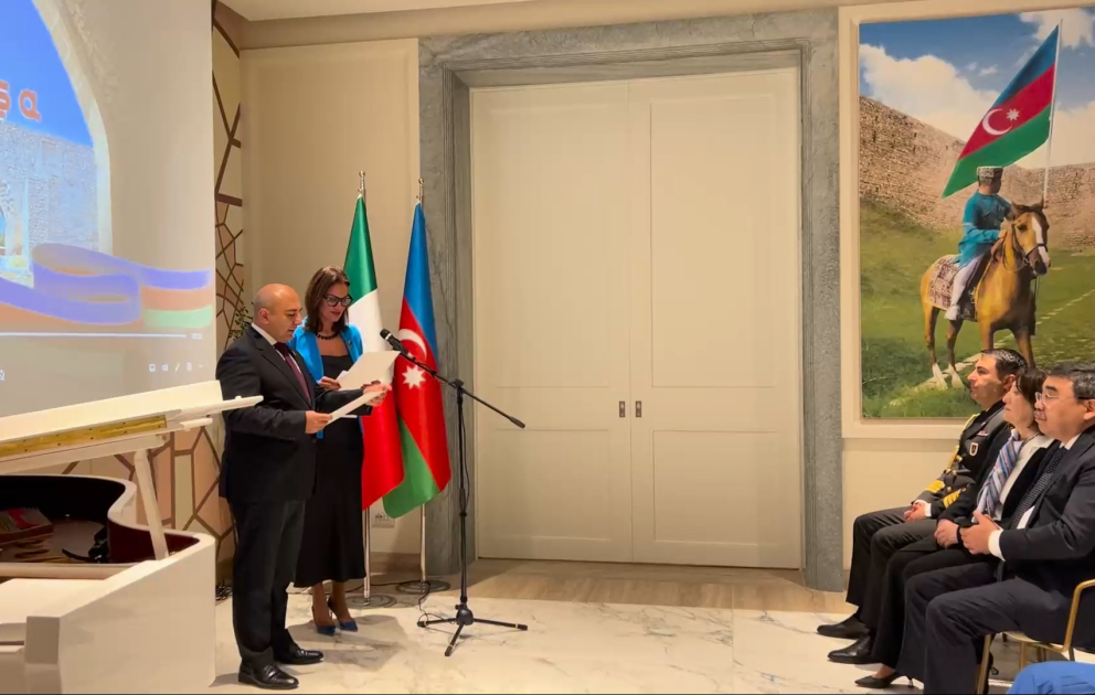 İtaliyada Azərbaycanın Zəfər Günü qeyd edilib
