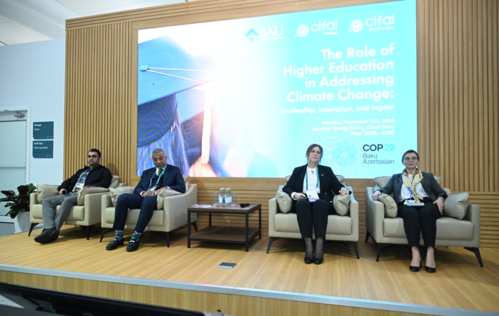 İqlim dəyişikliklərinə qarşı mübarizədə ali təhsilin rolu: liderlik, innovasiya və təsir gücü