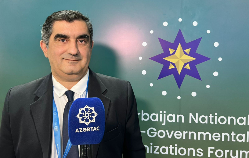 Ramil İsgəndərli: COP29-da QHT-lər üçün geniş platforma yaradılıb