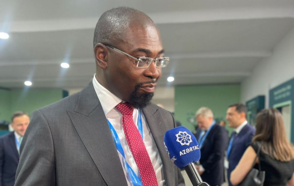 Afrikalı iştirakçı: Azərbaycanın COP29-a ev sahibliyi etməsi ekoloji dayanıqlılıq mövzusunda nümunəvi addımlar atdığını bir daha təsdiqləyir