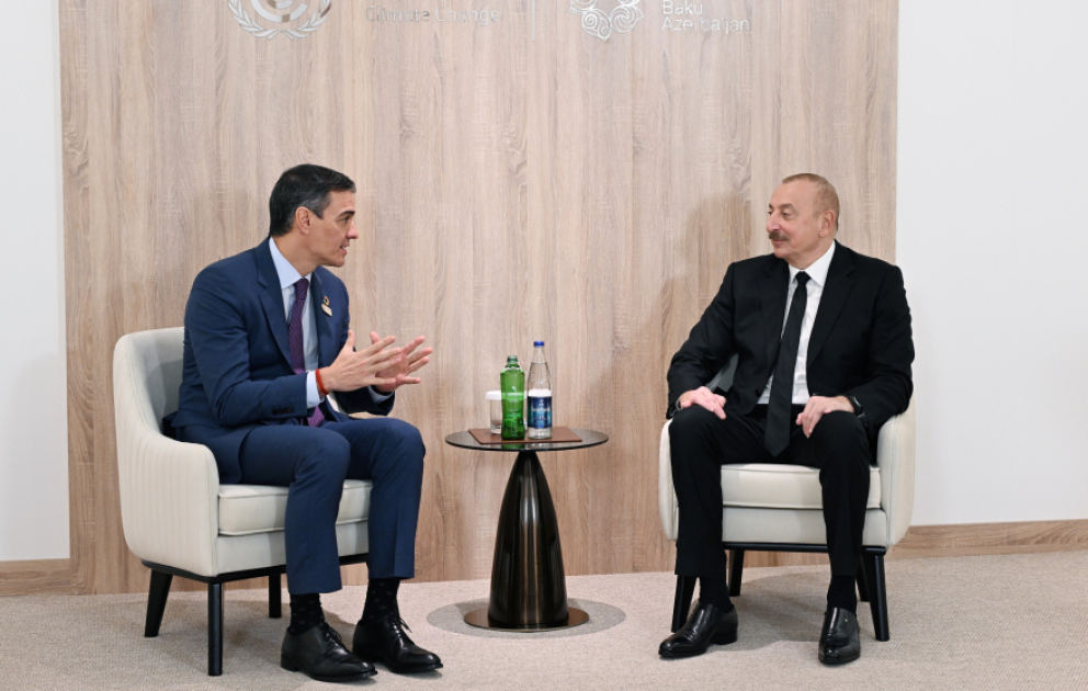 President Ilham Aliyev met with President of Government of Spain
