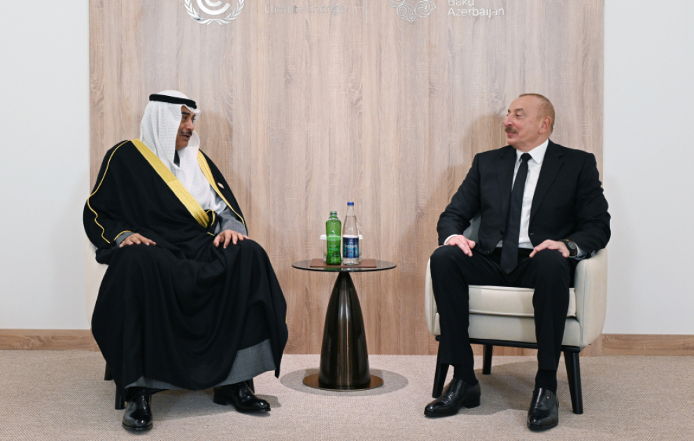 Le président azerbaïdjanais rencontre le prince héritier de l’Etat du Koweït