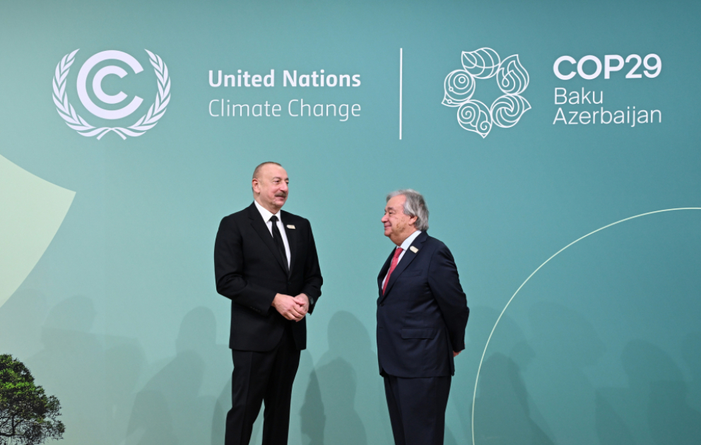 В Баку состоялась церемония открытия Саммита лидеров COP29