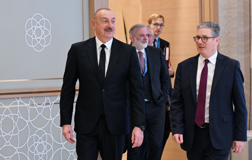 President Ilham Aliyev met with UK Prime Minister