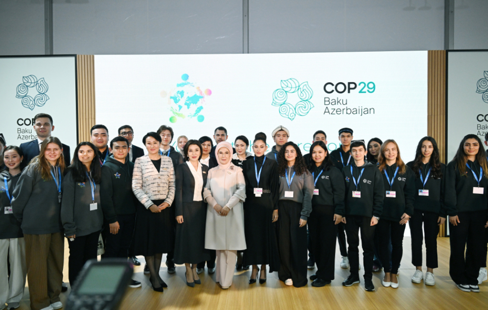 COP29 conference on "Youth at the Forefront of Climate Action" held with participation of First Ladies