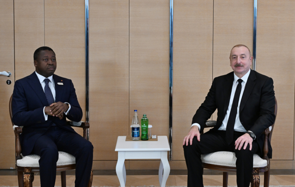 Entretien du président azerbaïdjanais avec son homologue togolais