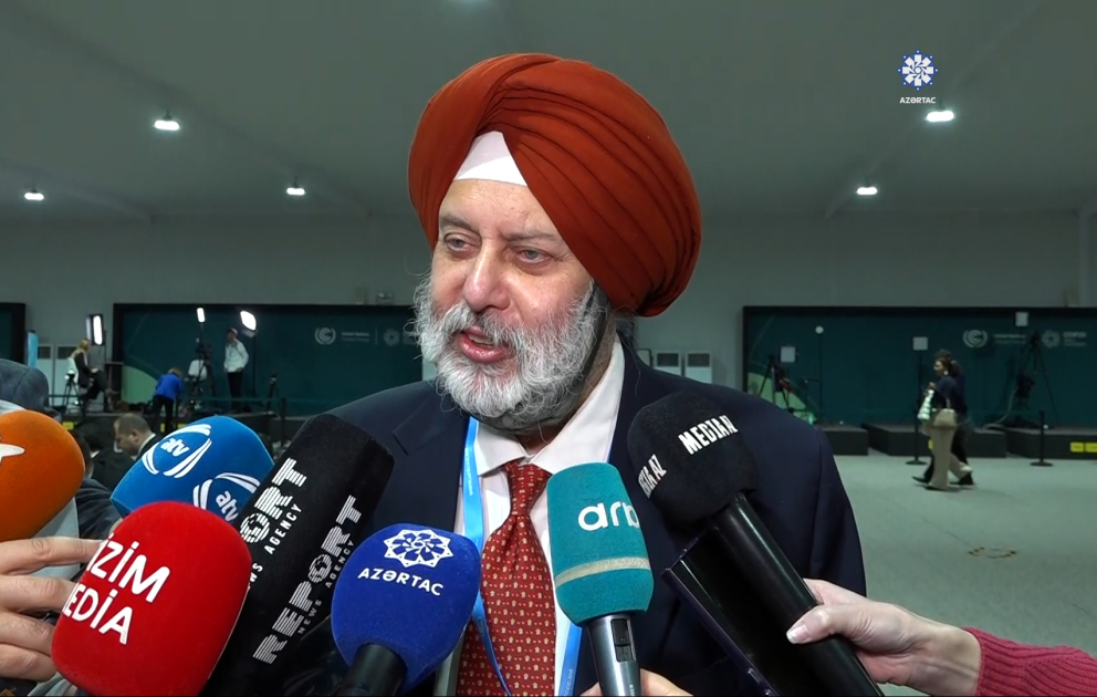 Manjeev Sinq Puri: Uzun illərdir ki, COP-larda oluram, COP29 digərlərindən yüksəksəviyyəli təşkilatçılığı ilə fərqlənir