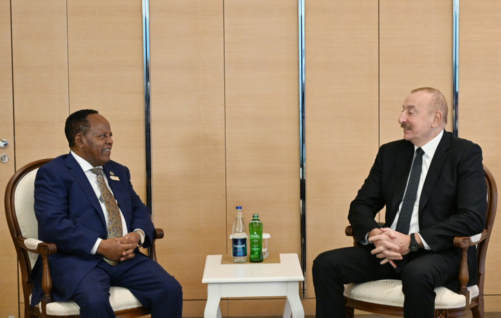 President of Azerbaijan Ilham Aliyev met with President of Ethiopia