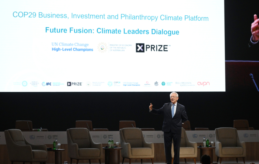 COP29-da iqlim mövzuları interaktiv formatda müzakirə olunub