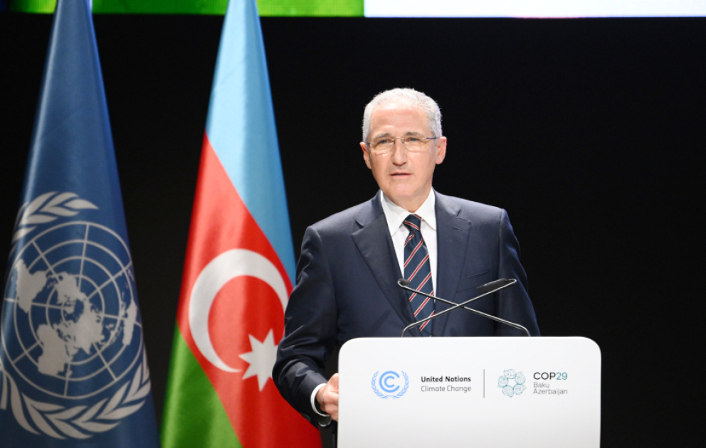 COP29-un yüksəkvəzifəli nümayəndələri plenar sessiyada çıxış ediblər