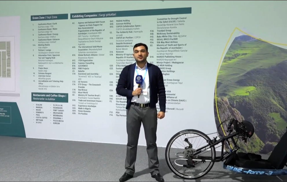 COP29: Yaşıl zonadan REPORTAJ