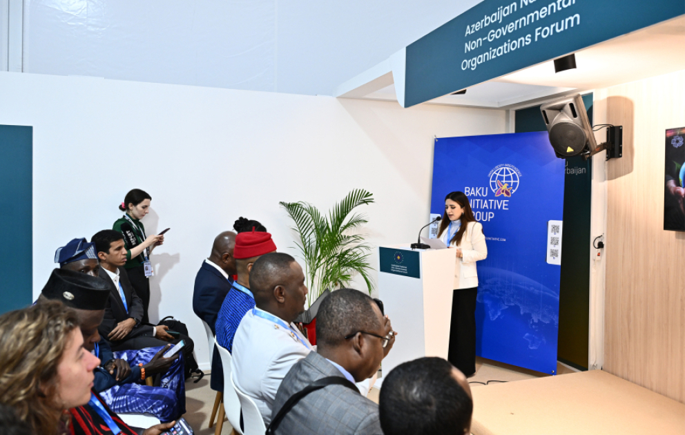 COP29: Бакинской инициативной группой организовано мероприятие на тему «Солидарность ради деколонизации и зеленого будущего»