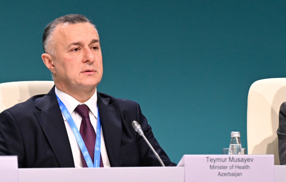 Səhiyyə naziri: İqlim böhranı səhiyyə böhranıdır