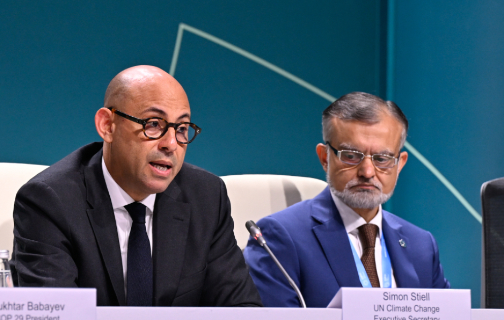 Saymon Stil: COP29-da karbon emissiyası ilə bağlı məsələdə irəliləyişə nail olduğumuza görə şadam