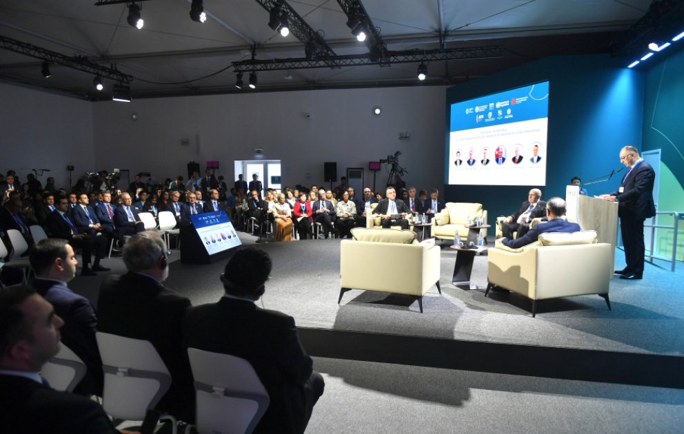 COP29-da Azərbaycanın Vahid Sağlamlıq üzrə Milli Strategiya planı beynəlxalq ictimaiyyətə təqdim olunub