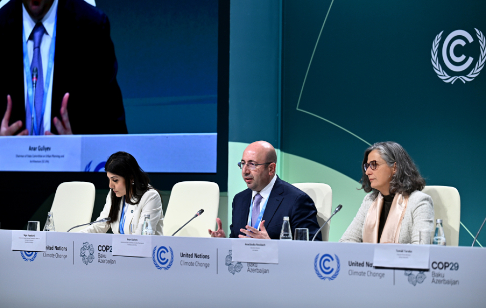 Anar Quliyev: Nazirlərin görüşü şəhərsalma gündəliyinə dair açıq dialoqun aparılması üçün çox yaxşı platformadır