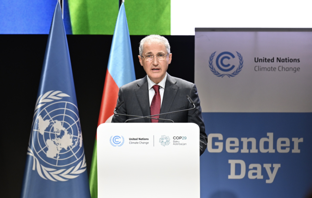 COP29 çərçivəsində “Şəffaflıqda gender” mövzusunda yüksəksəviyyəli tədbir keçirilib