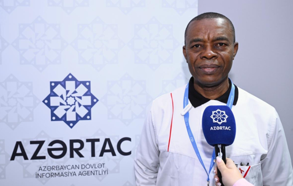 Afrikanın Səhiyyə Təşkilatları Assosiasiyasının rəhbəri: Azərbaycan iqlim dəyişikliyinə qarşı mübarizədə nümunəvi addımlar atır