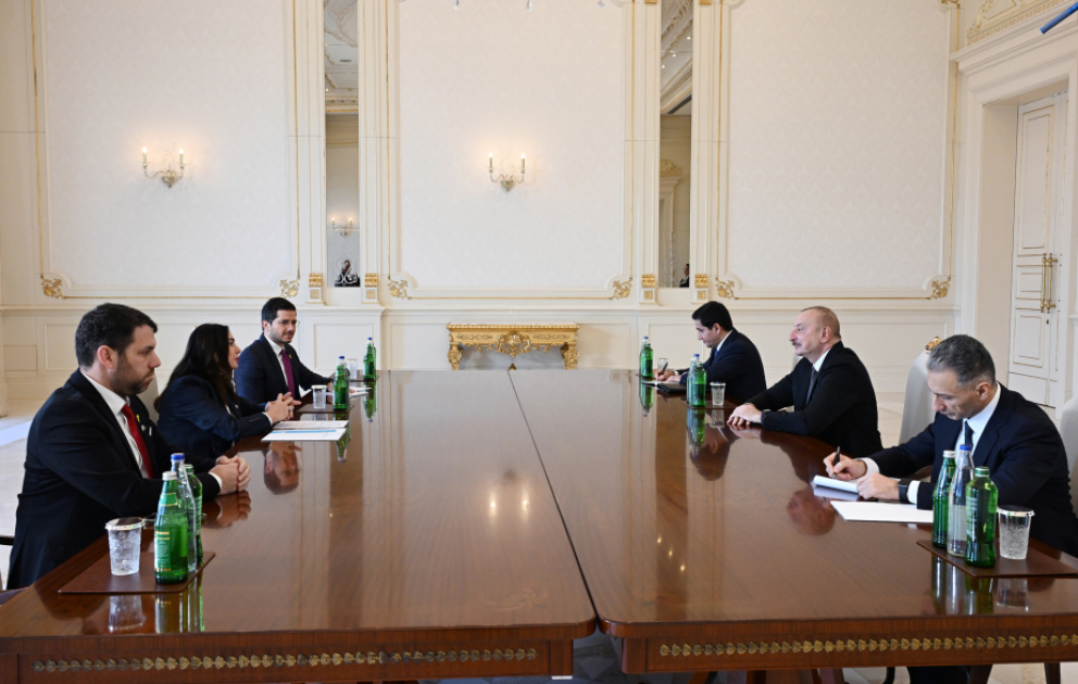 President Ilham Aliyev received Israel's Minister of Transport and Road Safety