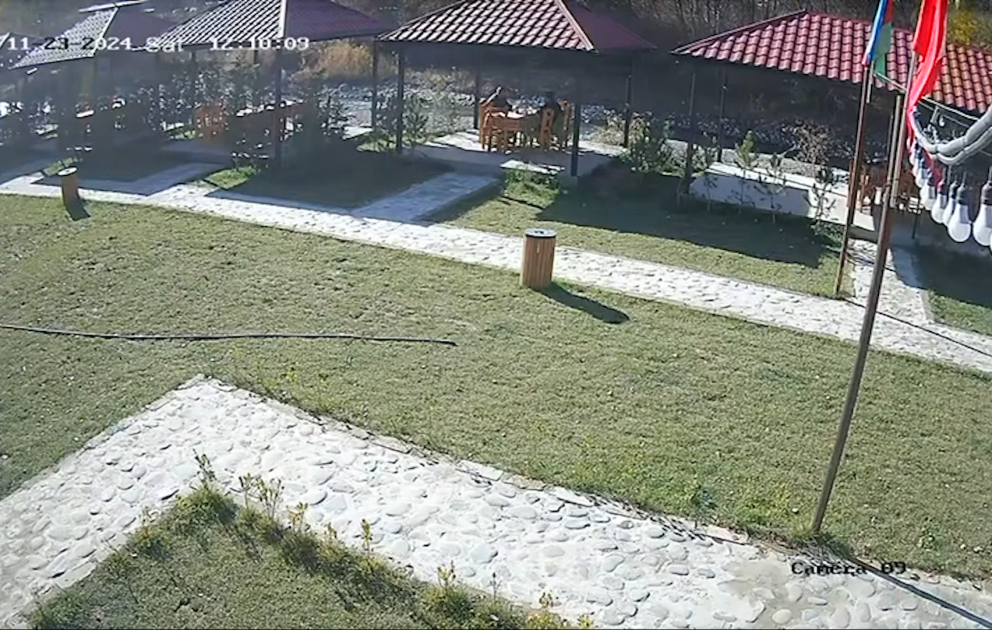 Laçında baş verən zəlzələnin görüntüləri