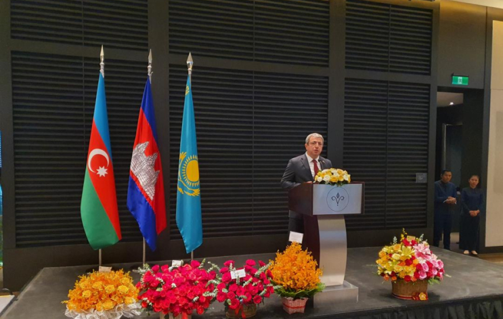 Azərbaycan və Qazaxıstan səfirlikləri Kambocada rəsmi qəbul keçiriblər