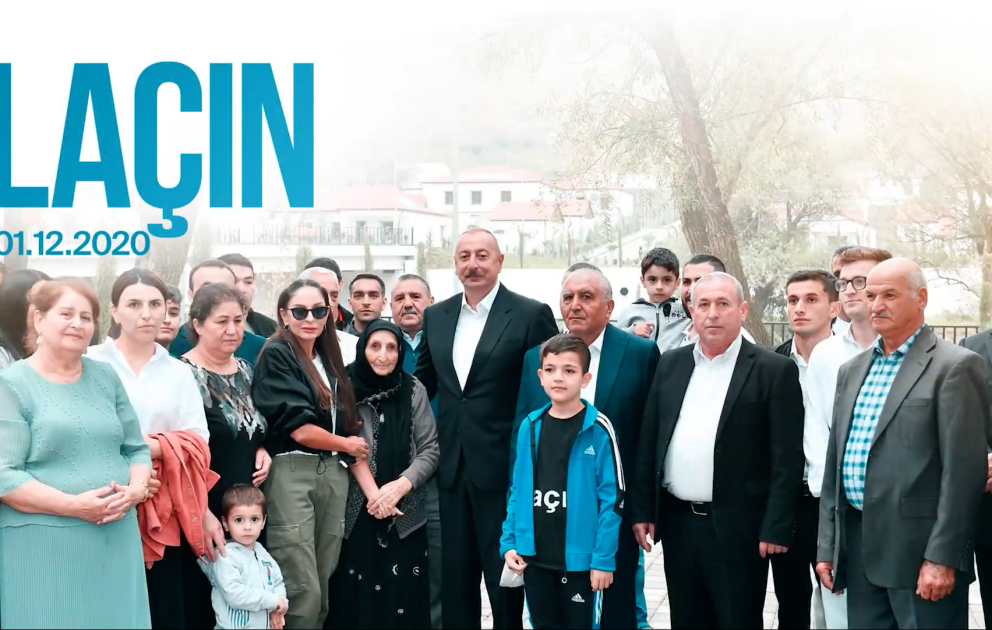 Le président Aliyev partage une publication à l’occasion du 4e anniversaire de la libération de Latchine