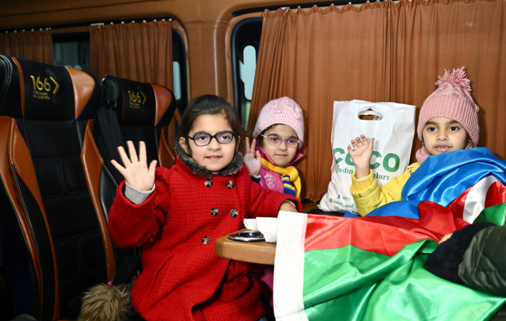 Şuşa şəhərinə növbəti köç karvanı yola salınıb