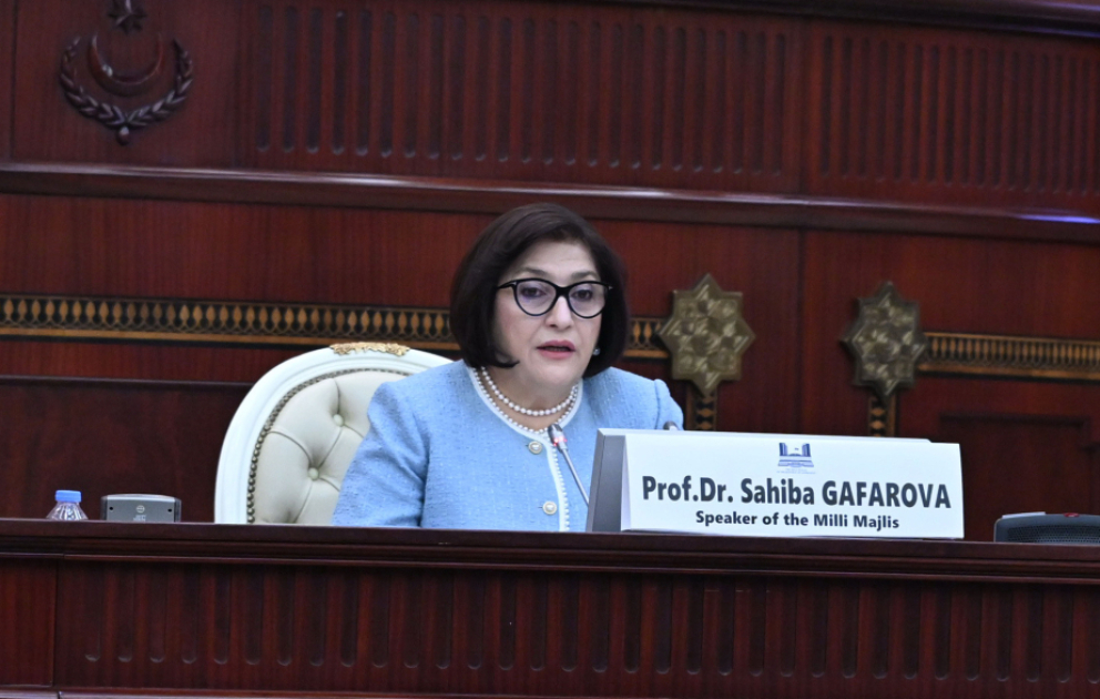 Sahibə Qafarova: Azərbaycanın 1991-ci ildə müstəqilliyini bərpa etməsi parlamentimizin tarixində yeni dövrün başlanması ilə yadda qaldı