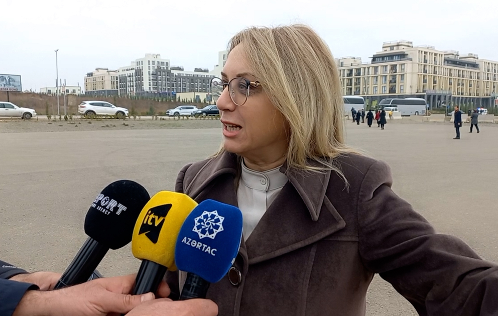Filiz Kılıç: Füzulidə ermənilərin dağıtdıqları binaları görüb kədərlənirəm