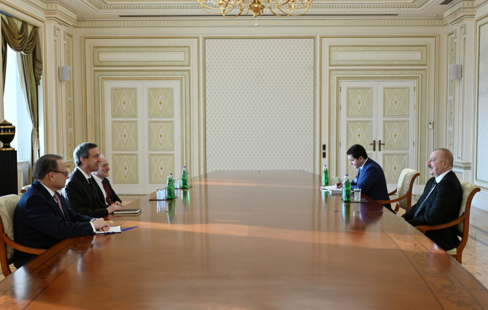 President Ilham Aliyev received President and President-elect of American Israel Public Affairs Committee