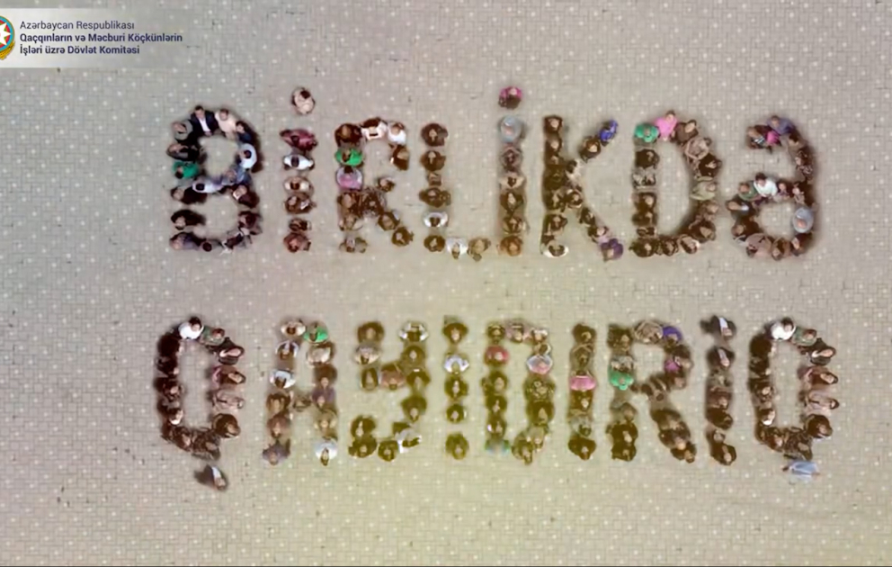 Bərdə şəhərində “Birlikdə qayıdırıq” fləşmobu keçirilib
