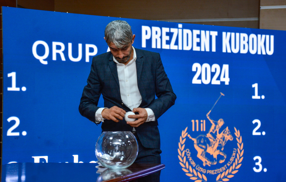 11-ci Prezident Kubokunun püşkatma mərasimi keçirilib