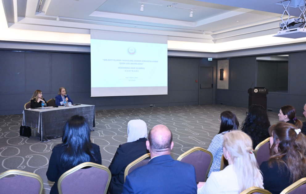 “Bələdiyyələrdə yaradılmış gender komissiyalarının işinin gücləndirilməsi” mövzusunda konfrans keçirilib